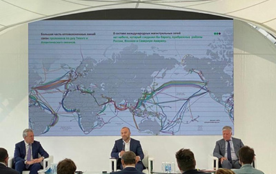 Артур Чилингаров поприветствовал участников проекта строительства трансарктической линии связи по маршруту Европа-Азия