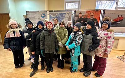 Московские школьники стали гостями музея Сенкевича