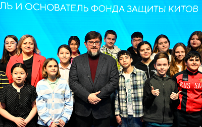 Василий Борисов рассказал участникам проекта «Встреча поколений» о важности сохранения хрупкой экосистемы Арктики