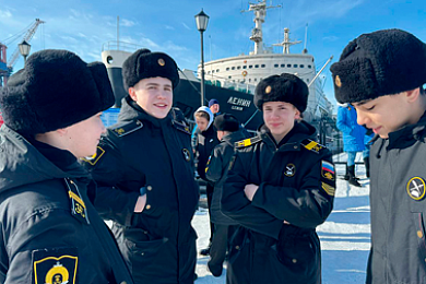 Как устроен атомный ледокол «Ленин», узнали победители конкурса проекта «Встреча поколений»