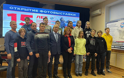 В морском центре имени Петра Великого состоялась встреча полярников со школьниками