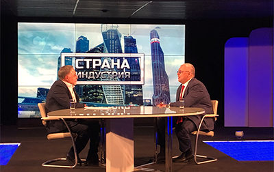 Михаил Слипенчук стал гостем программы «Страна Индустрия»