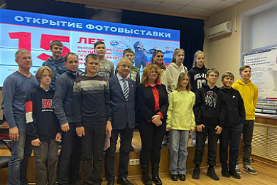 В морском центре имени Петра Великого состоялась встреча полярников со школьниками