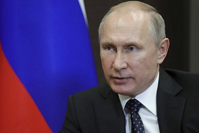 Поздравление В.В.Путина с Всероссийским праздником Днем полярника